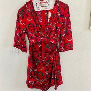 Showpo floral romper